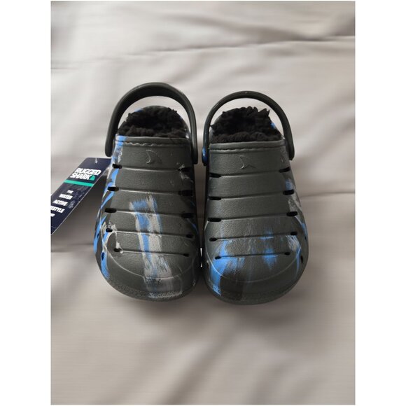 Rugged Shark Toddler Casual Fleece Lined Clogs Size 8 - NWT - Picture 3 of 8